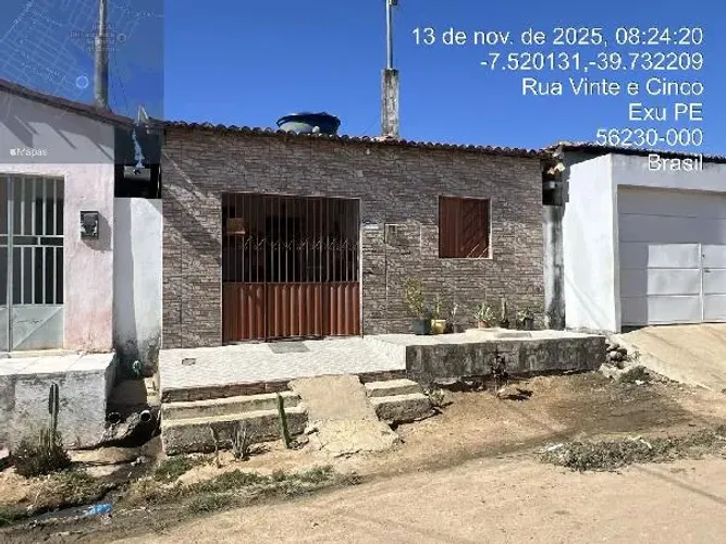 Condição facilitada Casa no Wilson M Saraiva, Exu - PE, Nº 60, 3 quartos, 122,2m² | Venda