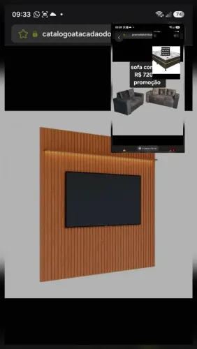 PAINEL IMCAL RIPADO PRIME LED 2.2 NATURE