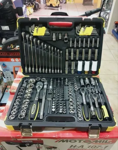 Jogo de Ferramentas 178 peças Profissional Completo - Titanium (Novo)