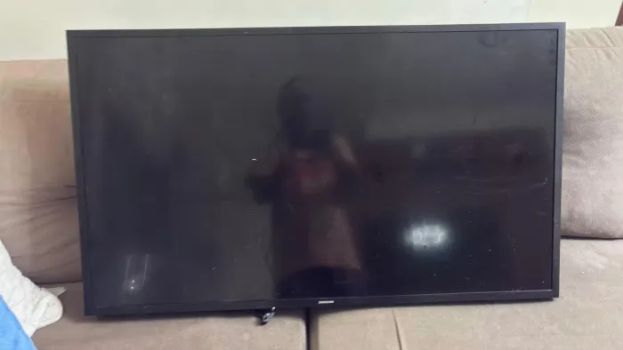 Tv Samsung tela com defeito