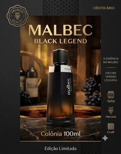 Malbec Black Legend - O Boticário