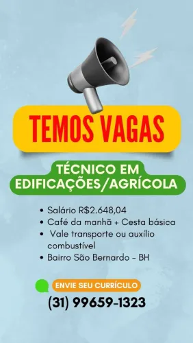 Vaga para técnico!!
