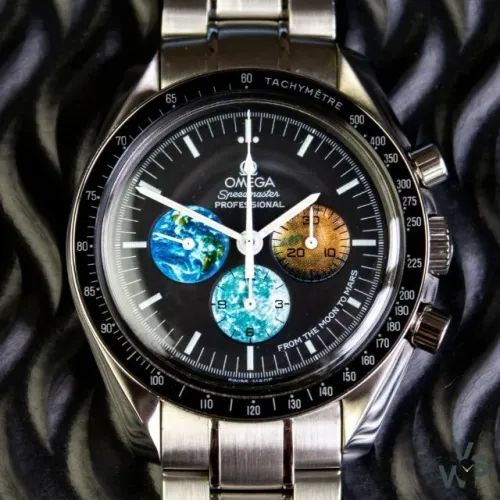 Relogio Omega Speedmaster Moon Fases da Lua Automatico