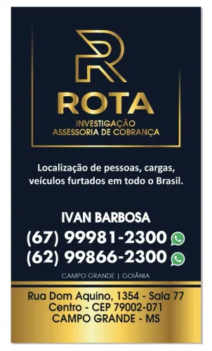 COBRANÇAS INVESTIGAÇAO 