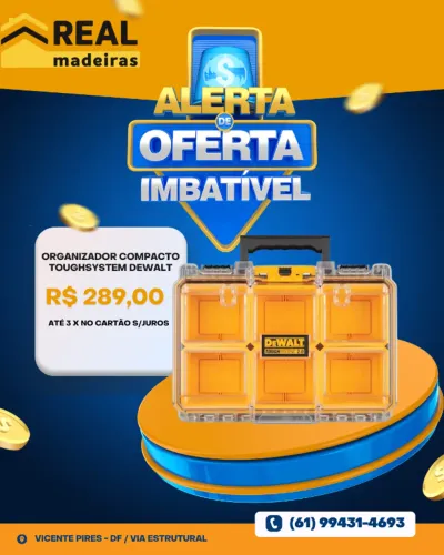 ORGANIZADOR COMPACTO 5,1X14,5X10,3 TOUGHSYSTEM 2.0