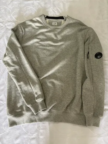 Moletom CP Company Crewneck Sweatshirt Cinza