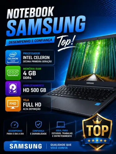 Vendo notebook Samsung