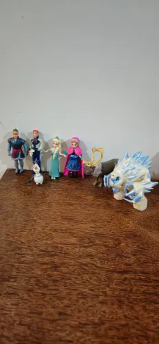 Bonecos Frozen Disney/Mattel (7 peças)