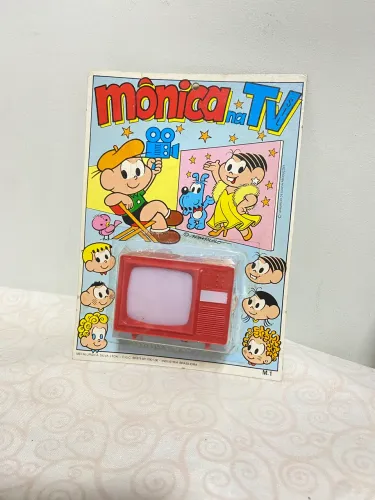 Turma da Mônica Mini Tv Retrô