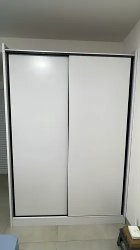 Guarda Roupa 2 Portas 3 Gavetas Ávila Novo Horizonte Branco