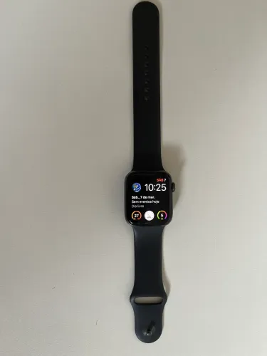 Apple Watch Series 4(GPS) 44mm De Alumínio Space Gray Space Gray Black