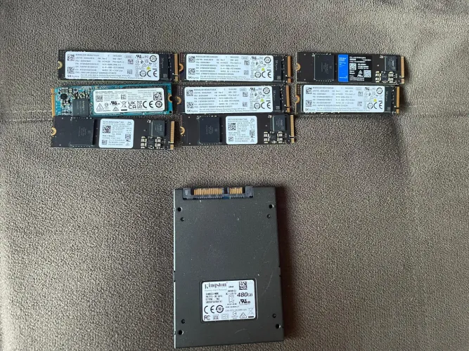 LOTE SSD m2 + sata