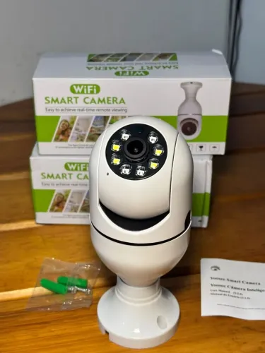 Câmera de segurança Wifi bocal