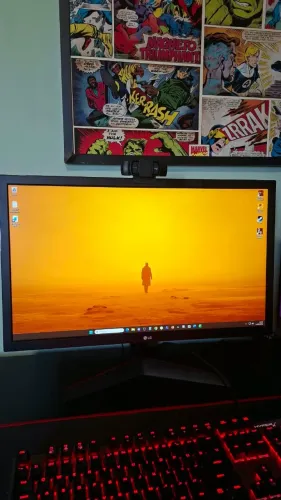 Monitor Gamer LG LED 24", HDMI/DisplayPort, FreeSync, 144Hz, 1ms, Ajuste de inclinação