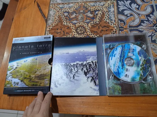 Box de 4 Dvds Planeta Terra da BBC