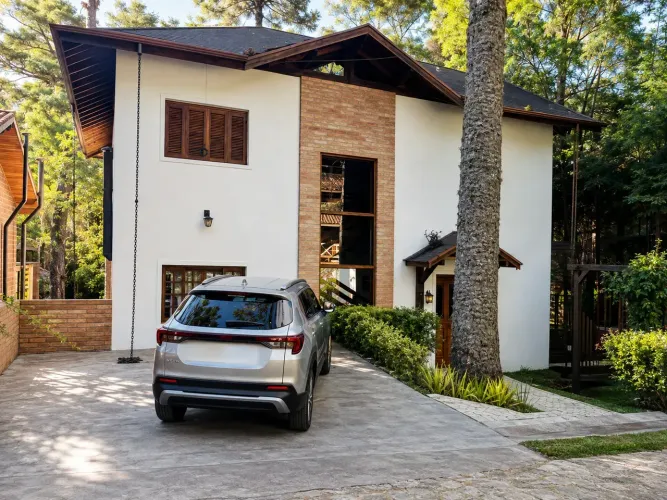 CASA MOBILIADA DE ALTO PADRÃO NO CONDOMÍNIO ALDEOTA MONTE VERDE/MG 74 m² | 3 suítes