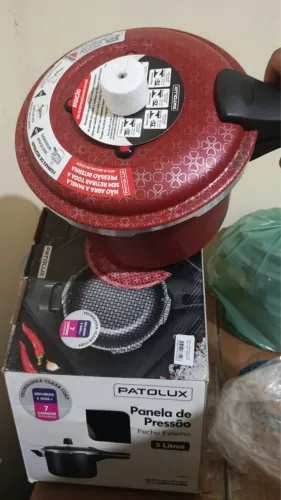 Panela de pressão 5L anti aderente 