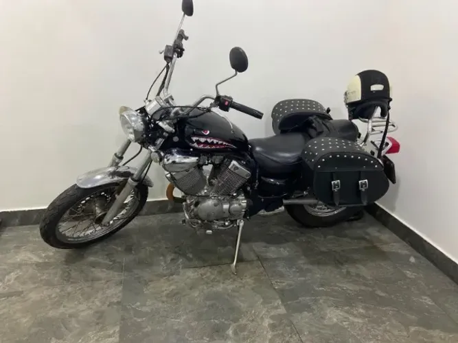 Moto Virago 600 1995 -  Revisada uma verdadeira raridade