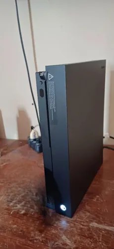 Xbox One X hd 1tera 4k show aceito cartão