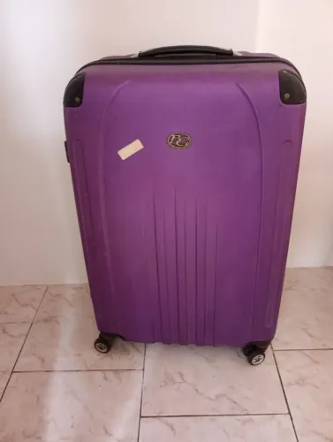 Mala Bagaggio em Polipropileno Expansível Roxa