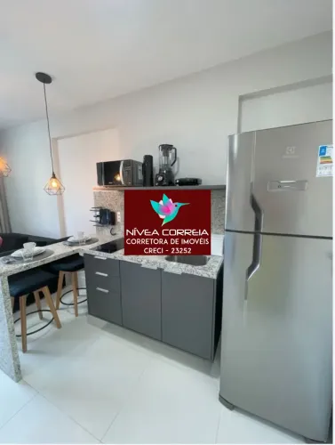 Vende-se studio 100% mobiliado 1/4 em Stella Maris.