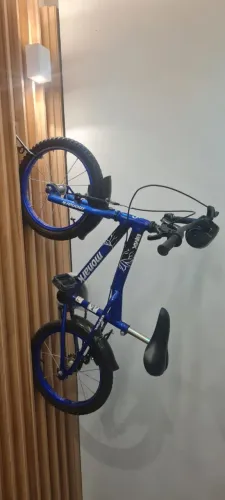 Bicicleta Infantil Monark Aro 16 BMX Azul - Ótimo Estado