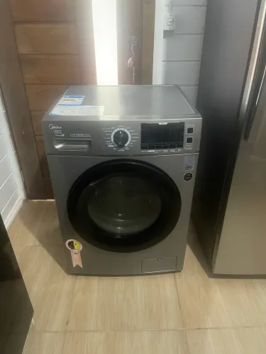 Lava e seca Midea inverter inox smart 10.2kg ENTREGO