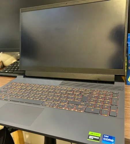 Notebook del g15 32gb de ram ddr5 i7 décima terceira geração placa de vídeo 3050 6gb