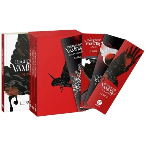Box Diários do Vampiro - O Despertar, O Confronto, A Fúria e Reunião Sombria