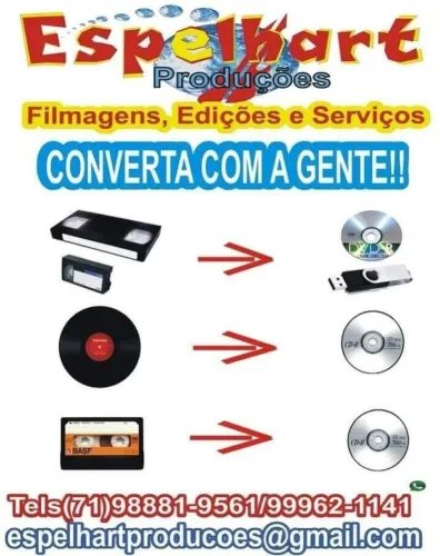 Convertemos Suas Fitas de Vídeo Cassete em Arquivos Digitais
