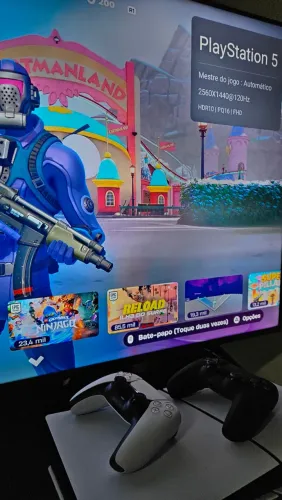 Tv qled 55" pol 120 hertz (GTA 6 está vindo ai)