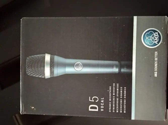 2 Microfones dinâmico AKG