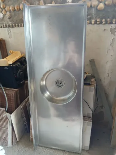 Pia tampo aço inox