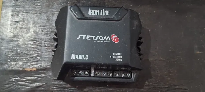 ? MÓDULO AMPLIFICADOR DIGITAL STETSOM IRON LINE IR 400.4! ?