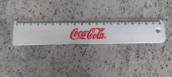 Régua escolar original coca cola material escolar
