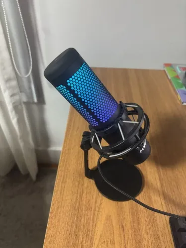 Microfone Hyperx Condensador Quadcast S RGB