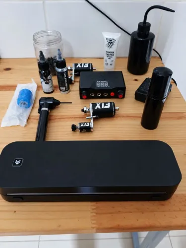 Kit tatuadores tatuagem 