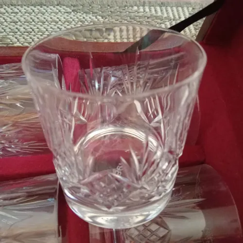 Copos de cristal anos 60 