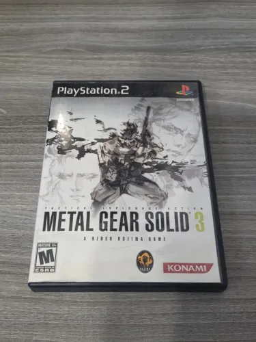 Metal Gear Solid 3 Americano Original para PS2 / Playstation 2