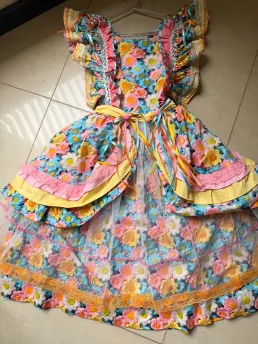 Vestido Junino 14 anos