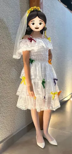 Vestido de quadrilha noiva R$60,00