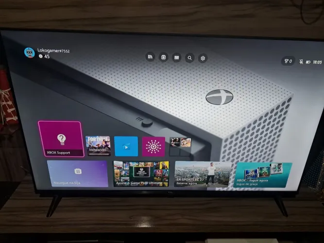 Vídeo game Xbox one s jogos mais controle  e cabos 