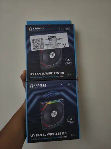 Ventilador Argb Sem Fio Lian Li Uni Fan Sl 120mm