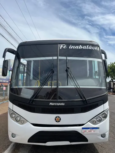 Ônibus disponível na Bilu M.Benz/Mpolo Ideale; Ano 2008/2008; Revisado; Documentos em dias
