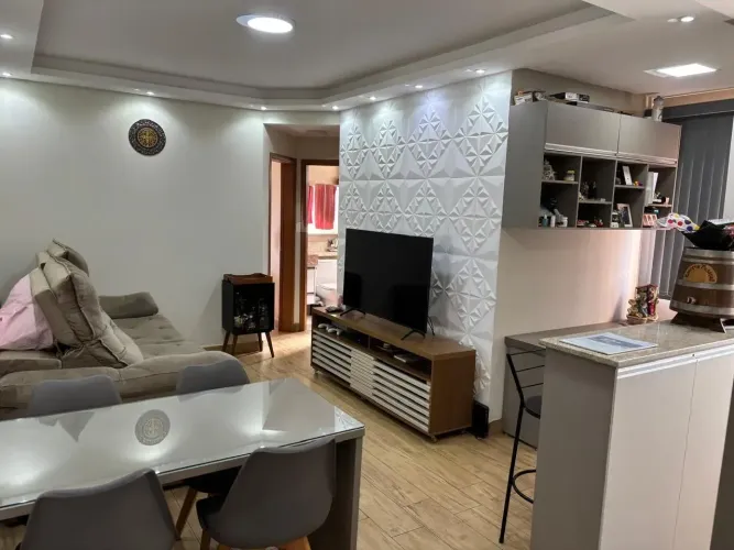 Apartamento para venda possui 52 metros quadrados com 2 quartos