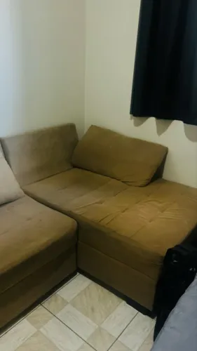 Sofá em L 3 lugares