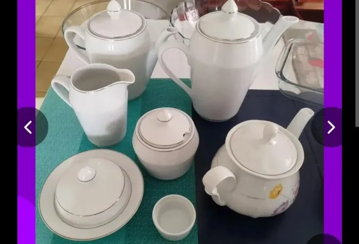 Conjunto de Porcelana Chá/café