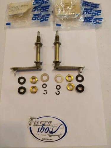 Par Eixo Pivô Limpador Parabrisa Kombi 1500 CORUJINHA.