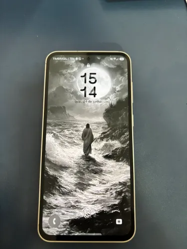 S23 FE 128gb BRANCO C/CAIXA e CARREGADOR