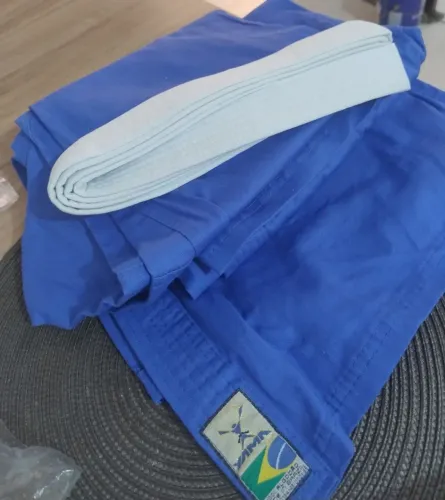 KIMONO DE JUDÔ YAMA AZUL M3 (10 ANOS) - NOVO/NUNCA USADO 